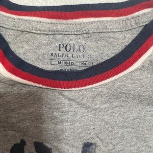 Big kids (boy) polo tee shirt size Medium (10-12)